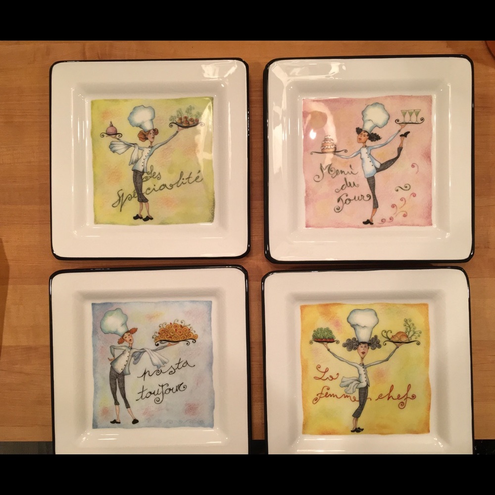 Brunelli La Femme Chef Series Dinner Plates